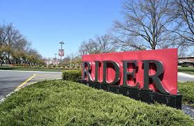 Rider University Welcome Sign